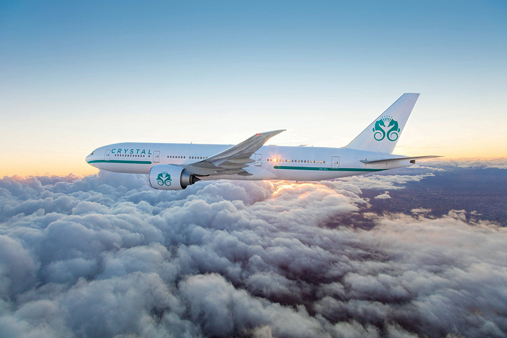 Crystal Air Cruises is bringing the cruise experience to the sky with the beautiful Crystal Skye